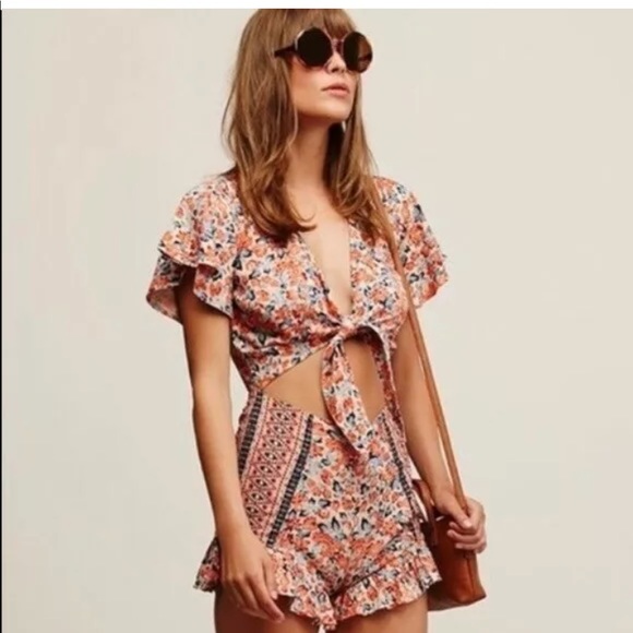 Free People Other - Free people romper. EUC- size 4